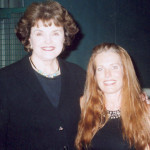 Charlotte Laws and Dianne Feinstein